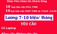 Tuyển nhân viên chăm sóc khách hàng – Công ty TNHH Thương Mai Dịch vụ và Đầu tư Land Việt Tuyển nhân viên chăm sóc khách hàng – Công ty TNHH Thương Mai Dịch vụ và Đầu tư Land Việt