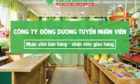 Tuyển nhân viên bán hàng, giao hàng – Công ty Đông Dương Tuyển nhân viên bán hàng, giao hàng – Công ty Đông Dương