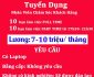 Tuyển nhân viên chăm sóc khách hàng – Công ty Land Việt Tuyển nhân viên chăm sóc khách hàng – Công ty Land Việt