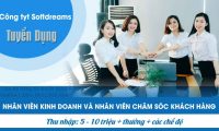 Tuyển nhân viên hỗ trợ, kinh doanh – Công ty cổ phần đầu tư công nghệ và thương mại Softdreams Tuyển nhân viên hỗ trợ, kinh doanh – Công ty cổ phần đầu tư công nghệ và thương mại Softdreams