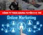 Tuyển nhân viên kinh doanh, kế toán, Marketing online