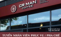 Tuyển nhân viên phục vụ, pha chế – CR Man Cafe Tuyển nhân viên phục vụ, pha chế – CR Man Cafe
