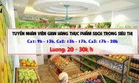 Tuyển nhân viên nhiều vị trí – Cửa hàng thực phẩm Misaki Tuyển nhân viên nhiều vị trí – Cửa hàng thực phẩm Misaki