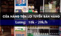 Tuyển nhân viên bán hàng – Cửa hàng tiện lợi JunShop Tuyển nhân viên bán hàng – Cửa hàng tiện lợi JunShop