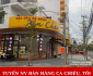 Tuyển nhân viên bán hàng ca chiều, tối