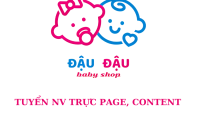 Tuyển nhân viên trực fanpage, content – Đậu Đậu Baby Shop Tuyển nhân viên trực fanpage, content – Đậu Đậu Baby Shop