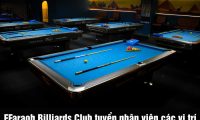 Tuyển NV phục vụ, bếp, pha chế, thu ngân, lễ tân – FFaraoh Billiards Club Tuyển NV phục vụ, bếp, pha chế, thu ngân, lễ tân – FFaraoh Billiards Club