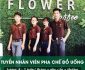 Tuyển nhân viên pha chế theo ca- Quán Flower Coffee Tuyển nhân viên pha chế theo ca- Quán Flower Coffee