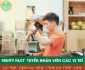 Tuyển quản lý/ giám sát / phục vụ/ pha chế/ thu ngân – Cửa hàng Fruity Fact Tuyển quản lý/ giám sát / phục vụ/ pha chế/ thu ngân – Cửa hàng Fruity Fact
