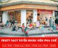 Tuyển nhân viên pha chế – Hệ Thống Nước Hoa Quả Tươi Fruity Fact Tuyển nhân viên pha chế – Hệ Thống Nước Hoa Quả Tươi Fruity Fact