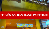 Tuyển nhân viên bán hàng parttime