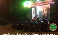 Tuyển nhân viên trông quán net bao ăn ở – Game Nhím xù Tuyển nhân viên trông quán net bao ăn ở – Game Nhím xù