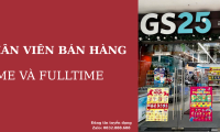 Tuyển nhân viên bán hàng parttime, fulltime – Cửa hàng tiện lợi khu vực An Phú