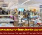 Shop HARUKA tuyển nhân viên các vị trí lương cao Shop HARUKA tuyển nhân viên các vị trí lương cao