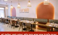 Tuyển nhân viên quản lý, phụ bếp, thu ngân, order – Hệ thống nhà hàng Bếp Thái Koh Yam