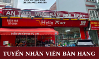 Tuyển nhân viên bán hàng theo ca – Siêu thị mini Tuyển nhân viên bán hàng theo ca – Siêu thị mini