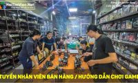 Tuyển nhân viên bán hàng, hướng dẫn khách chơi game Tuyển nhân viên bán hàng, hướng dẫn khách chơi game