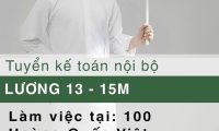 Tuyển nhân viên kế toán nội bộ – Công ty đồng phục
