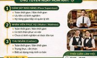 Tuyển giám sát, phục vụ, thu ngân – Nhà hàng đồ nướng Trung Đông Nan n kabab