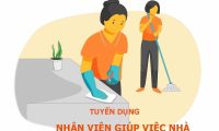 Tuyển sinh viên giúp việc ca tối