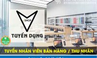 Tuyển nhân viên bán hàng, thu ngân – Công ty TNHH Ishop Việt Nam Tuyển nhân viên bán hàng, thu ngân – Công ty TNHH Ishop Việt Nam