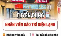 KFC tuyển nhân viên bảo trì điện lạnh KFC tuyển nhân viên bảo trì điện lạnh