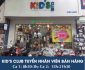 Tuyển nhân viên hành chính nhân sự – Hệ thống KidsClub – Quần áo trẻ em Tuyển nhân viên hành chính nhân sự – Hệ thống KidsClub – Quần áo trẻ em