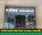 Tuyển nhân viên phục vụ, pha chế – Nhà hàng Kiềng Restaurant Tuyển nhân viên phục vụ, pha chế – Nhà hàng Kiềng Restaurant