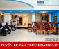 Tuyển nam lễ tân khách sạn ca đêm
