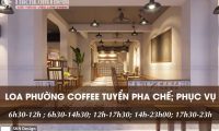 Tuyển nhân viên phục vụ, pha chế – Quán Loa Phường Coffee Tuyển nhân viên phục vụ, pha chế – Quán Loa Phường Coffee