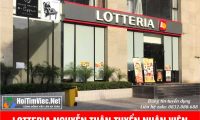 Tuyển nhân viên phục vụ – Lotteria Nguyễn Tuân Tuyển nhân viên phục vụ – Lotteria Nguyễn Tuân