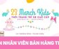 Tuyển nhân viên bán hàng shop thời trang trẻ em Tuyển nhân viên bán hàng shop thời trang trẻ em