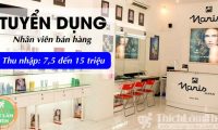 Tuyển nhân viên bán hàng – Cửa hàng Mỹ phẩm Naris Bà Triệu Tuyển nhân viên bán hàng – Cửa hàng Mỹ phẩm Naris Bà Triệu