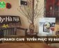 Tuyển nhân viên phục vụ – Quán Myhanoi Cafe Tuyển nhân viên phục vụ – Quán Myhanoi Cafe