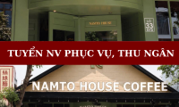 Tuyển nhân viên phục vụ bàn, thu ngân