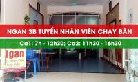 Tuyển nhân viên phục vụ – Quán Ngan 3B Tuyển nhân viên phục vụ – Quán Ngan 3B