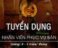 Tuyển nhân viên phục vụ – Chuỗi nhà hàng Anchor Tuyển nhân viên phục vụ – Chuỗi nhà hàng Anchor