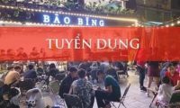 Tuyển nhân viên phục vụ, order, thu ngân – Nhà hàng Bàobing Việt Nam Tuyển nhân viên phục vụ, order, thu ngân – Nhà hàng Bàobing Việt Nam