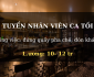 Tuyển nhân viên quầy pha chế ca tối Tuyển nhân viên quầy pha chế ca tối