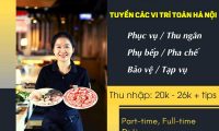 Tuyển nhân viên các vị trí – Hệ thống nhà hàng Golden Gate Tuyển nhân viên các vị trí – Hệ thống nhà hàng Golden Gate