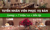 Tuyển nhân viên phục vụ – Nhà Hàng Hải Sản Cao Cấp Louis Restaurant Tuyển nhân viên phục vụ – Nhà Hàng Hải Sản Cao Cấp Louis Restaurant