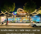 Tuyển nhân viên phục vụ, tiếp thực, giữ xe parttime, fulltime