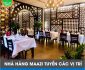 Tuyển nhân viên thu ngân, phụ bếp, bếp, phục vụ – Nhà hàng Maazi Tuyển nhân viên thu ngân, phụ bếp, bếp, phục vụ – Nhà hàng Maazi