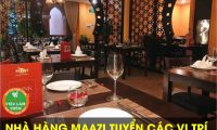 Tuyển nhân viên phục vụ, thu ngân, phụ bếp, tạp vụ – Nhà hàng Maazi Tuyển nhân viên phục vụ, thu ngân, phụ bếp, tạp vụ – Nhà hàng Maazi