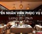 Tuyển nhân viên phục vụ – Nhà Hàng Mazzi Việt Nam Tuyển nhân viên phục vụ – Nhà Hàng Mazzi Việt Nam