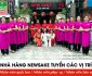 Tuyển nhân viên quầy bar, pha chế, bảo vệ – nhà hàng Newsake Tuyển nhân viên quầy bar, pha chế, bảo vệ – nhà hàng Newsake