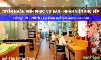 Tuyển nhân viên phục vụ, phụ bếp – Nhà hàng Ofukuro Tuyển nhân viên phục vụ, phụ bếp – Nhà hàng Ofukuro
