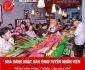 Tuyển nhân viên phục vụ bàn, pha chế nhà hàng Nhật Tuyển nhân viên phục vụ bàn, pha chế nhà hàng Nhật