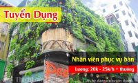 Tuyển nhân viên quan lý, lễ tân – Nhà hàng Pao Quán Tuyển nhân viên quan lý, lễ tân – Nhà hàng Pao Quán