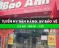 Tuyển nhân viên bán hàng, bảo vệ – Nhà sách Bảo Anh Tuyển nhân viên bán hàng, bảo vệ – Nhà sách Bảo Anh